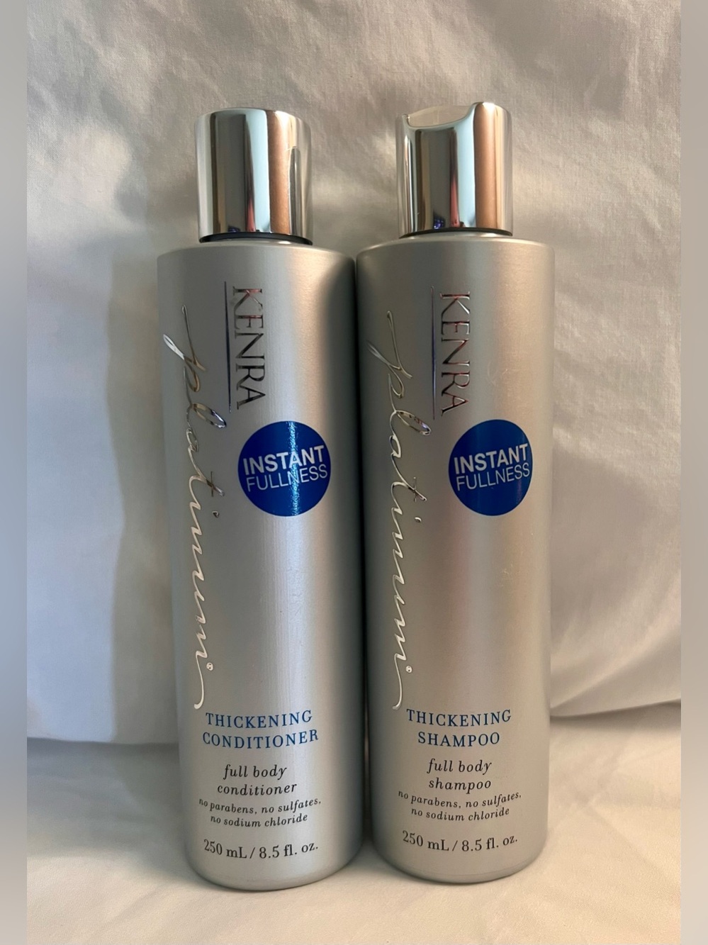 💙New💙 Kenra Platinum Thickening Shampoo & Conditioner Set 8.5 Fl OZ
